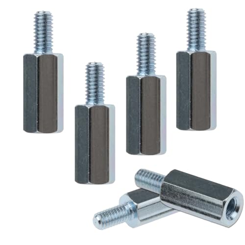 Kado Wall Mount Spacer Adapter Set for Desktop/Portable Monitor, 16pcs M4x14mm Hex Stainless Steel Standoff Spacer Screw Nut Bolt Motherboard Prototyping Accessories for PCB, Computer & Circuit Board - Thumbnail 5