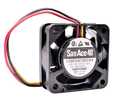 Ventilateur serveur 12V 40x40x15mm 109P0412H744 pour boîtier informatique