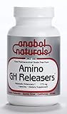 Anabol Naturals Amino GHReleasers Pre-Workout Amino Acid Supplement – MetaboEnhancer with L-Glutamine and L-Arginine for Lean Muscle, 500 Capsules