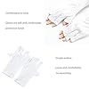 4-Pairs-UV-Glove-for-Nail-Lamp-Manicures-Anti-Block-UV-Ray-Fingerless-Glove-for-Girl-WomenWhiteBlack-Purple-Pink Jolbndcv 4 Pairs UV Glove for Nail Lamp, UPF50+ Protection Gloves Manicures Anti Block UV Ray Fingerless Glove for Girl Women White,Black,Purple,Pink