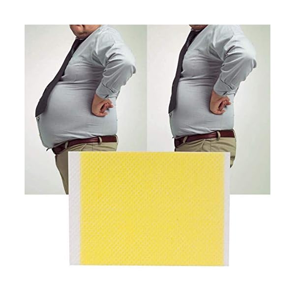 Hibana Patch, 10Pcs Tighten Stickers, Natural Waist Patches, Waist Burning Stickers, Breathable For Tinted Moisturizers Tinted-Facial-Moisturizers Easy To Use Tighten Patches