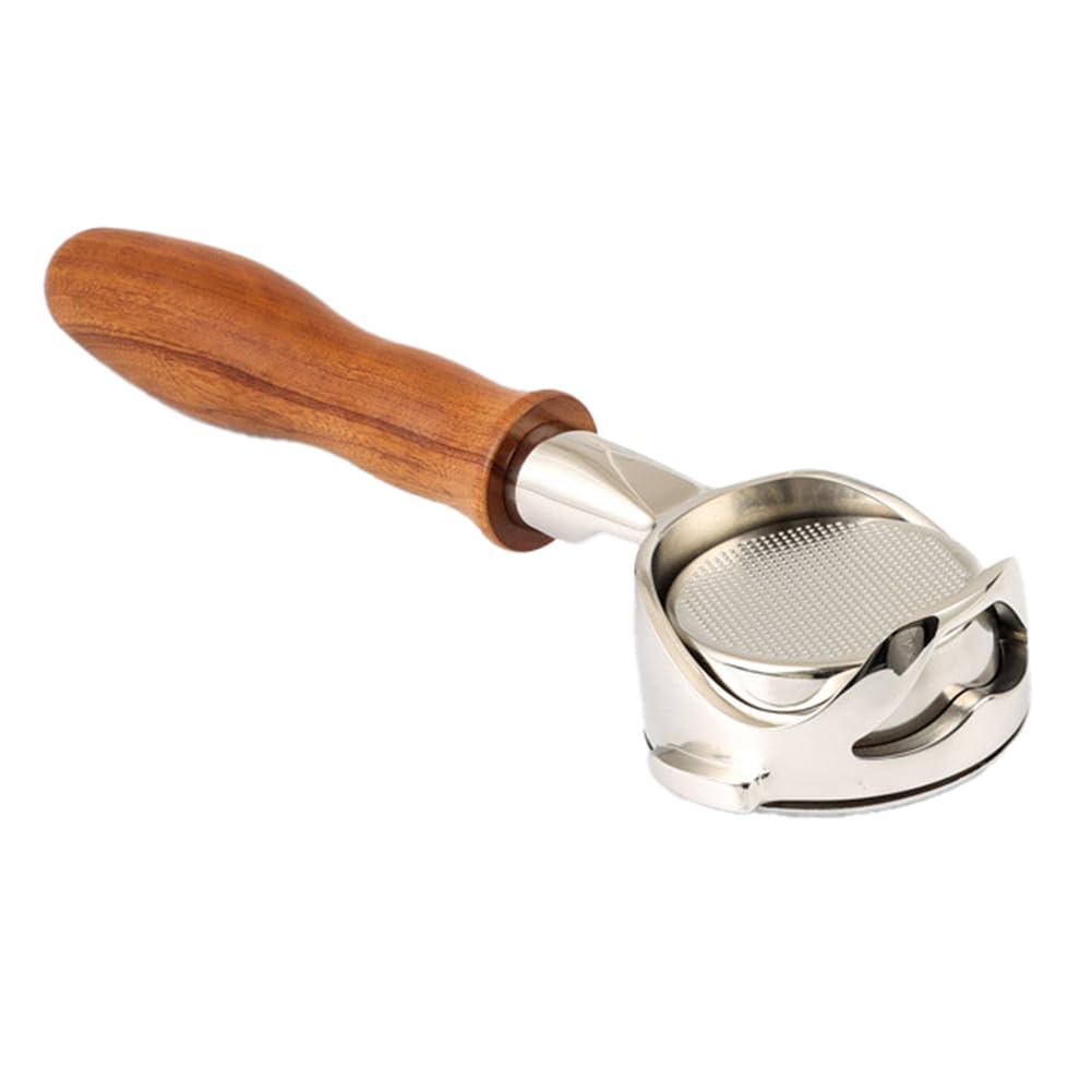CTRLZS 58MM Stainless Steel Filter for Gemilai EOCKET, Enhanced Coffee Extraction with Bottomless Portafilter Handle C