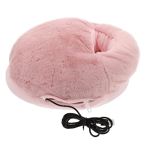 Happyyami Foot Warmers for Feet Foot Heater Rechargeable Plush Material Quick Heating