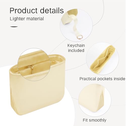 Image of Fits for Evelyne Bag Insert Organizer For Hermes(33,Jaune Poussin)