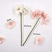 SnailGarden Flor de Hortensia Artificial,2 Racimos 24 Flores Falsas Individuales Realistas,Ramo de...