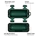 Extension Cord Cover Waterproof, Outdoor Cord Connection Protector for Outside with 4 Removable Latches, Electrical Box Plug Covers for Patio, Power Tools, Holiday Decoration Lights, Green