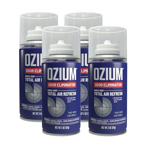 Ozium Air Sanitizer, 2 oz Car Fogger: Single-Shot Smoke Odor Eliminator & Car...