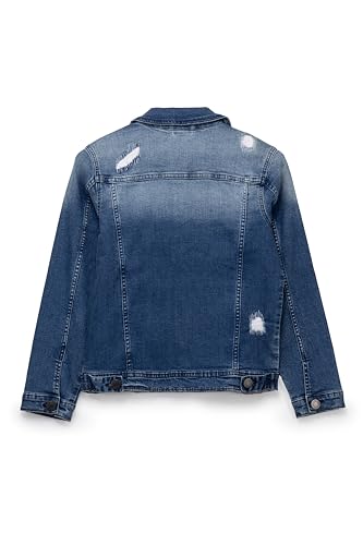 Image of X RAY Boys & Kids Denim Jean Jacket, 100% Cotton & Cotton Flex Washed Fall Outerwear Trucker Casual Jacket for Boys