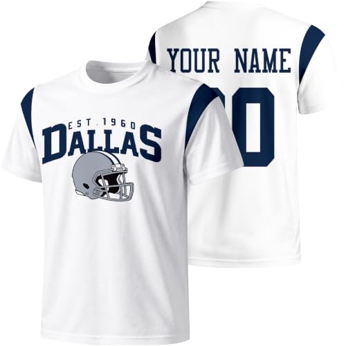 Image of ANTKING T Shirt Custom Short Sleeves for Youth Men Women | Crew Neck T Shirt with Custom Name Gift