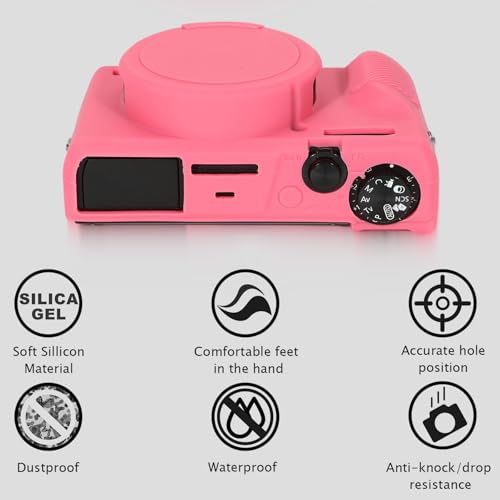 Funda de silicona para Canon PowerShot G7 X Mark III miniatura 4