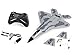 Mini RC F22 F-22 Raptor Model Toy Drone EPP Remote Control RC Plane RTF Kids F22 Toy Jet Fighter Model Beginner