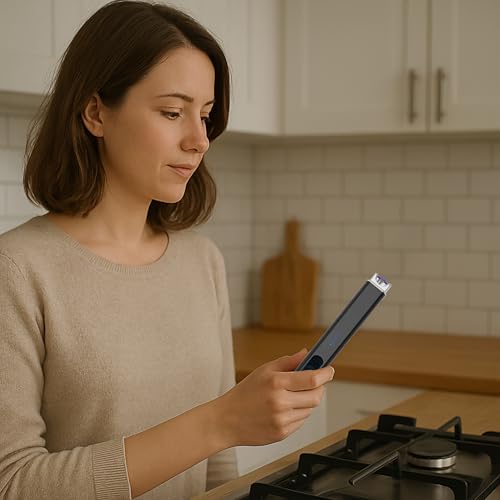 Encendedor eléctrico recargable USB FIGHTSENSE negro miniatura 6