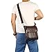 ZZNICK Genuine Leather Messenger Bag, Sling Bag Crossbody Shoulder Bags for Travel Work Business (Brown-2303, Medium)