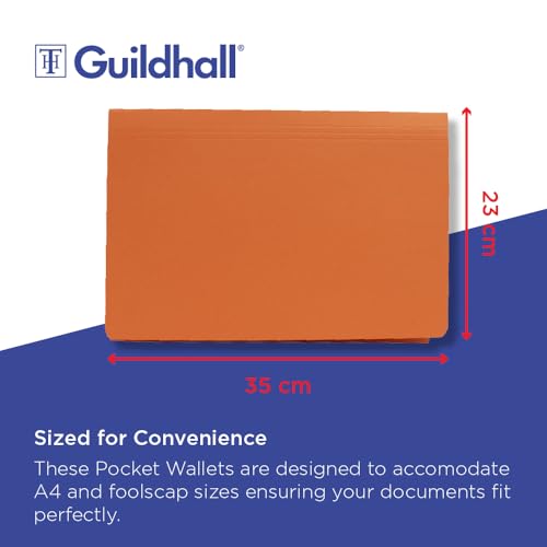 Guildhall PW2-ORGZ Folder Orange Legal - 2