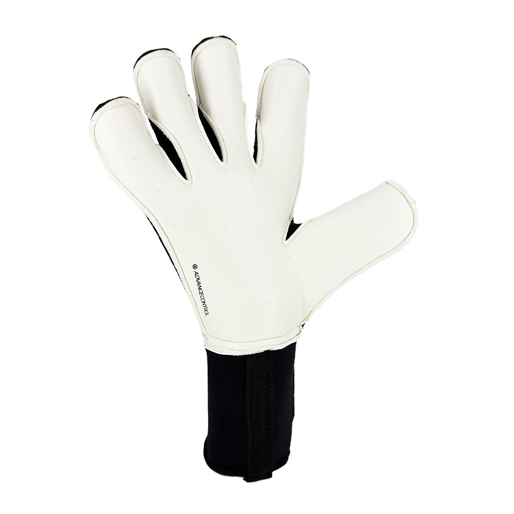 TWOFIVE | Guantes de Portero Fútbol Tokyo Advance Roll Negro | Guantes resistentes a la abrasión, nivel federado, recomandado para entrenamientos.