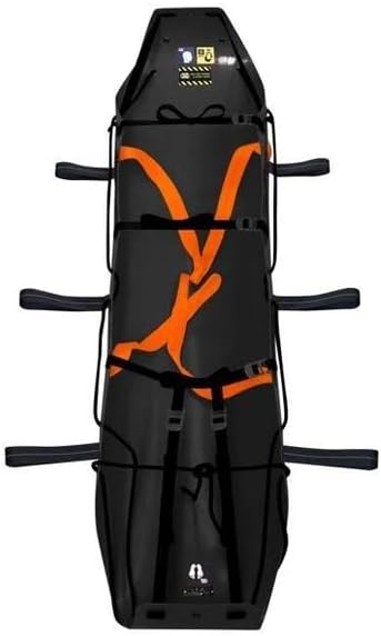 Rooly Rollable Stretcher for Confined Space Rescue, Flexible Evacuation Device with Multi-Operator Handles, Hanging Kits for Vertical & Horizontal Transport, NFC Chip, Made in Italy, EU MDR Certified
