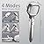4-mode Handheld Pressurized Shower Head with Pause Switch, Anti-clog Nozzles, Built-in Power Wash to Clean Tub, Tile & Pets, Easy Installation, Hose not Included