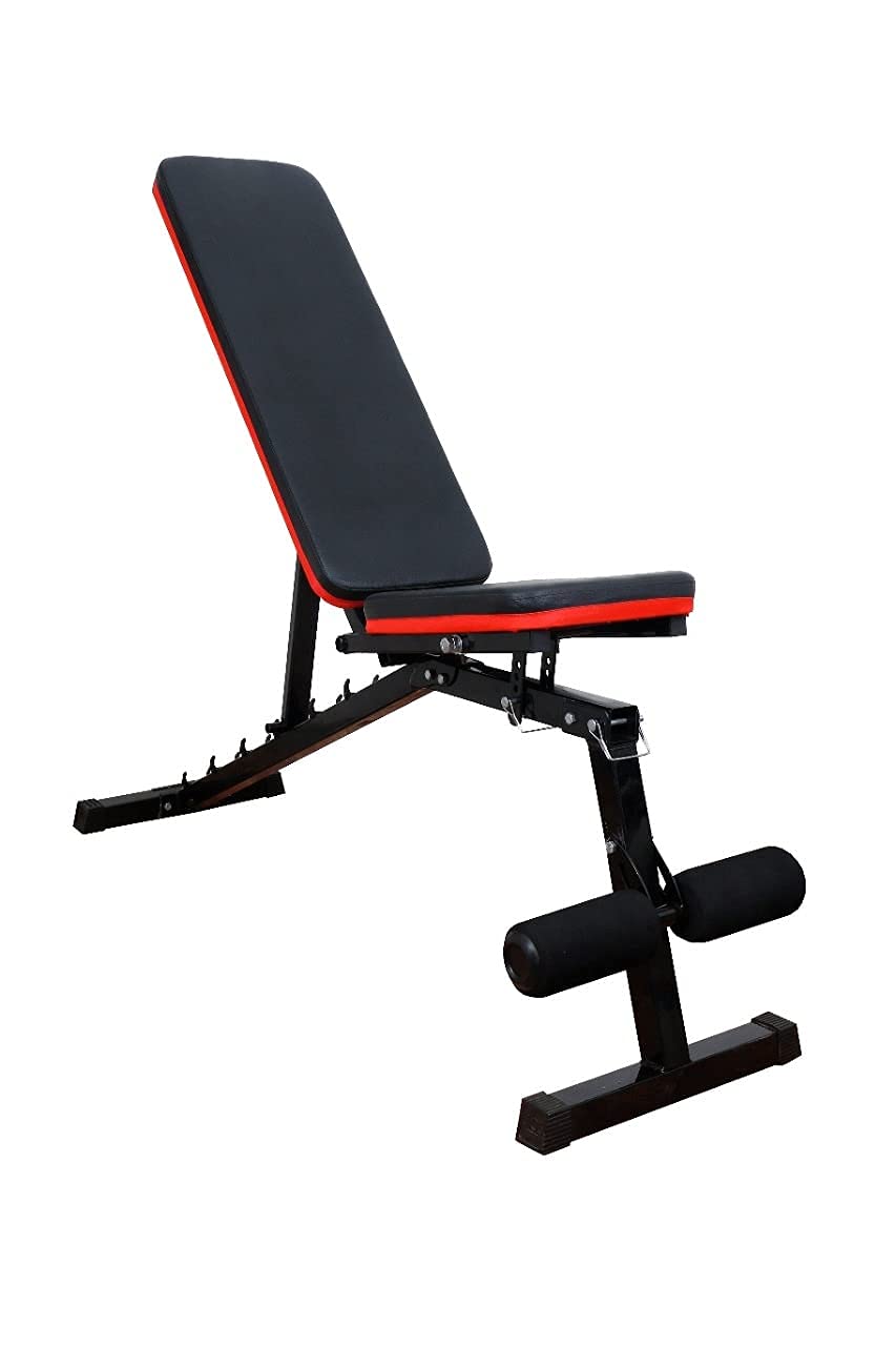 ALLYSON FITNESS Adjustable 6 Position Utility Bench, Incline Decline Weight Lifting Workout Bench Home Gym, Weightlifting Bench Multi-Position Utility Bench for Full Body Workout Bench, 350 kg Limit (B09H76GNGR) Amazon Price History, Amazon Price Tracker