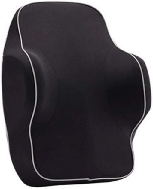 Lumbar Pillow Car Headrest Memory Cotton Car Seat Pillow Lumbar Pillow Driver Car Car Interior Four Seasons(E)