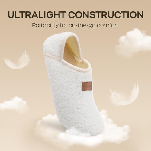 Image of Tanamo House Slippers for Women Men Indoor Barefoot Slippers Socks Slip on House Shoes Cozy Comfy Slippers for Home Bedroom Travel Yoga