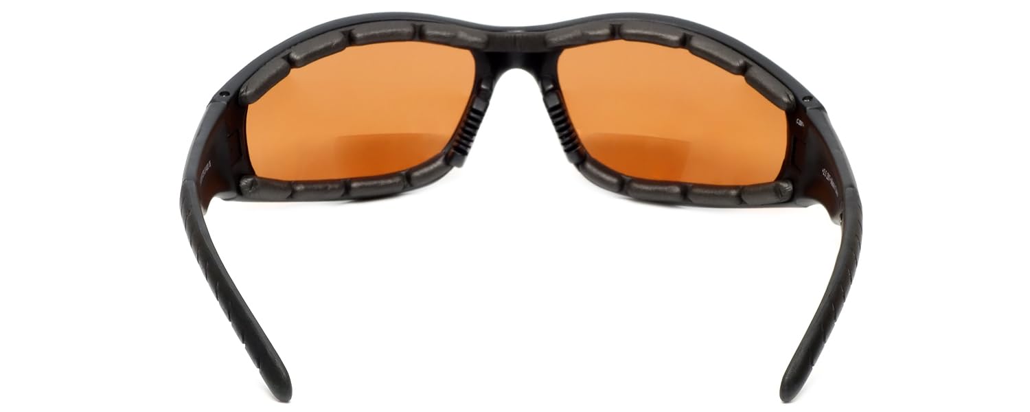 Calabria 23BF - Gafas de seguridad bifocales "Sportster" protección UV en cobre (+3,00)