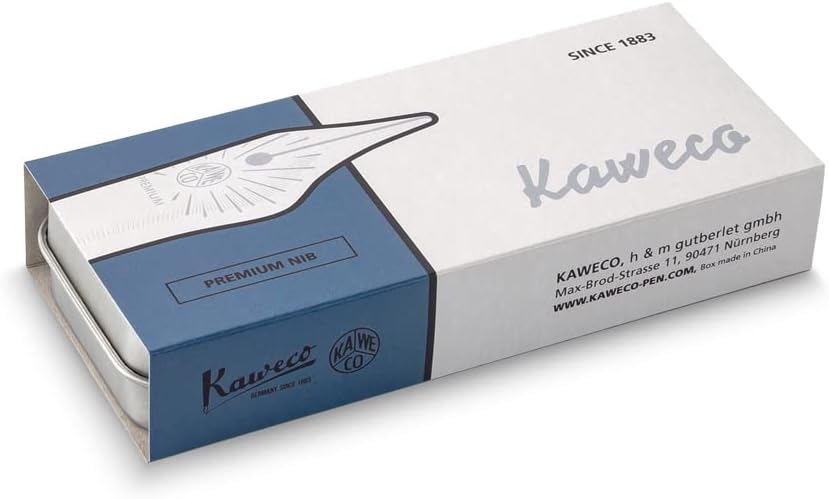Kaweco Premium Steel Nib Insert 060 with Thread for Fountain Pen Blank I Stainless Steel Replacement Nib I Exclusive Fountain Pen Stainless Steel Nib Insert I Nib: M (Medium)