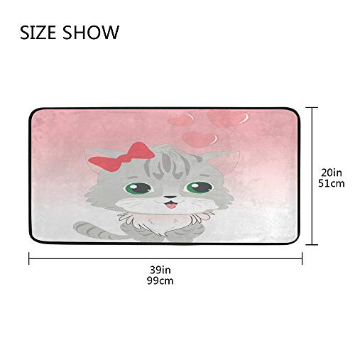 Tapis de cuisine lavable en machine et totalement imperméable
