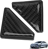 Auto Tür Ecke Schutz – 2 Stück Carbonfaser Autotür Kantenschutz, Universeller Schutz Aufkleber für Vordertür Ecke, Anti-Kollision Abdeckungen, Kratzschutz für Auto Zubehör