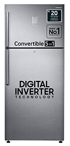 Image of Samsung 551 L 2 Star Frost Free Double Door Refrigerator Appliance(RT56K6378SL /TL, Easy clean Steel, Inverter Compressor)