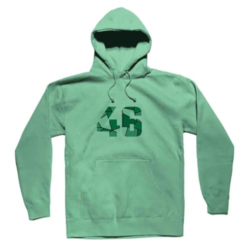 46 Number Men Unisex Hoodie : Sweat à capuche décontracté noir pour homme et femme