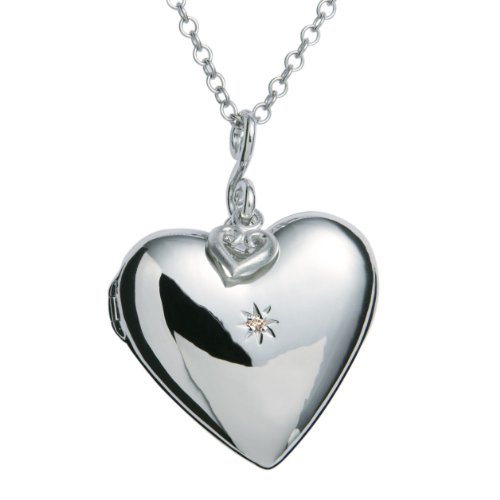 Preisvergleich Produktbild Hot Diamonds Schmuck 925 Sterling Silber mit echten Diamanten