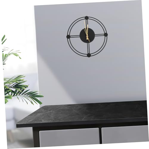 Reloj de Pared Vintage de Metal BESPORTBLE 31 cm miniatura 7