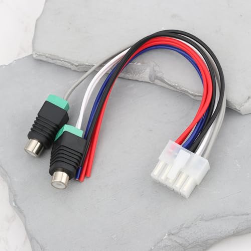 Arnés de 10 pines para amplificador dual TBX10A soluciona fallos de conexión en altavoces de coche 5
