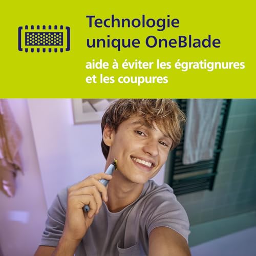 Philips OneBlade First Shave Système de rasage électrique hybride pour adolescents - vue 4