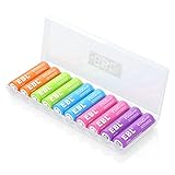 EBL 単3充電池 ニッケル水素電池2500mAh*10本セット 単三電池 充電池 (約1200回使用可能)