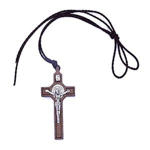 Karrychen Kruis ketting hout metalen hanger sieraden mannen Womens religieuze