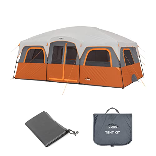 Carpa CORE para 12 personas de paredes rectas con kit
