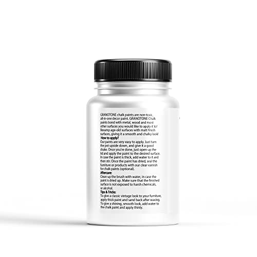 Image of GRANOTONE Chalk Paint White 120ml Matte Finish