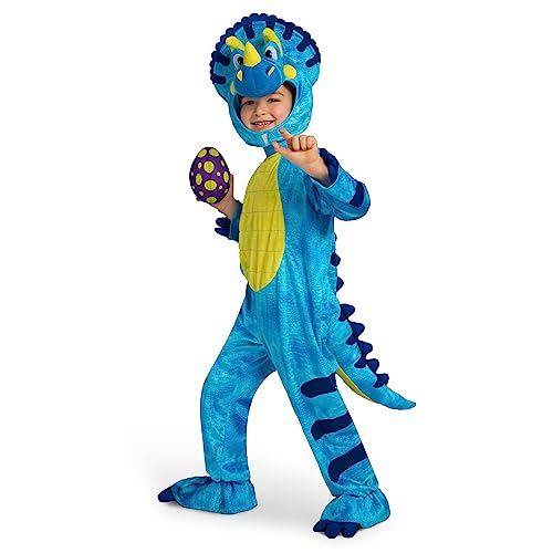 Spooktacular Creations Baby Triceratops Dinosaur Costume-Green