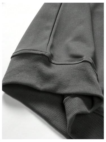 GORGLITTER Men's Floral Graphic Sweatshirt Crewneck Long Sleeve Oversized Casual Pullover Top4