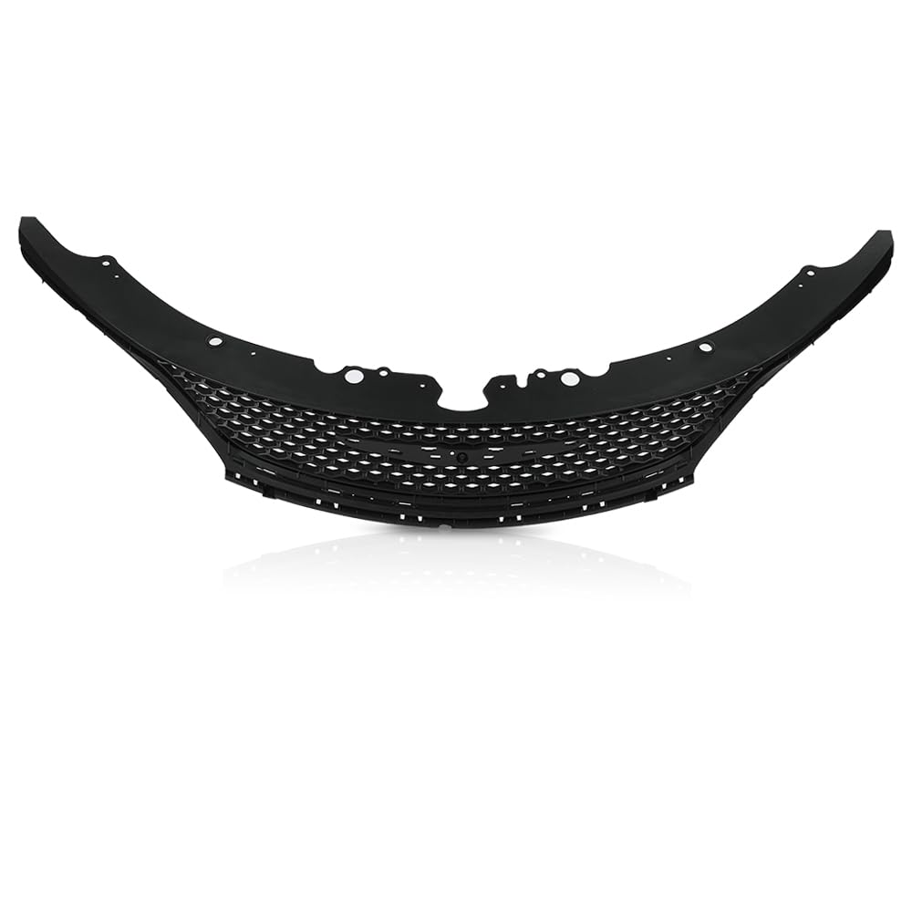 PIT66 Front Upper Grille Assembly Compatible with Chrysler 200 V6 Models Only 2015 2016 2017, Will Not Work With 4 Cylinder Models 68103934AC, CH1200385