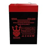 Neptune 6V 4.5Ah NT-645 Rechargeable SLA Sealed Lead Acid Battery