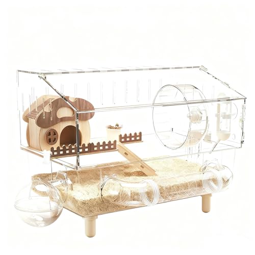 Cage pour hamster double couche grand modèle petits animaux