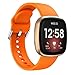 Senter Replacement Bands Compatible with Fitbit Versa 3/ Sense Bands,Adjustable Accessory Soft Silicone Sport Wristband for Women Men