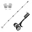 black white