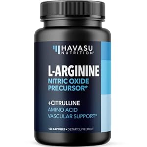 L Arginine L Citrulline Nutritional Supplements NO2 Nitric Oxide Booster | Stamina Endurance Performance for Workouts…