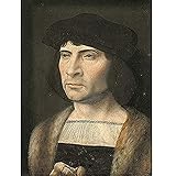 FINE ART PRINTS Gossaert Portrait eines Mannes Gemälde ungerahmt Wandbild Kunstdruck Poster Home Decor Premium
