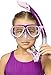 Cressi Rocks Kids Set, Purple/Pink, S/M
