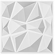 Art3d 12 piezas Paneles de pared 3D diamante…
