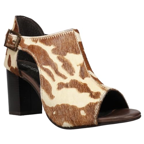 ROPER Women Hair on Hide Leather Sandal2